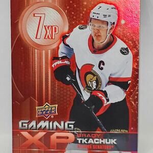 Brady Tkachuk Upper Deck Gaming XP Card - Ottawa Senators
